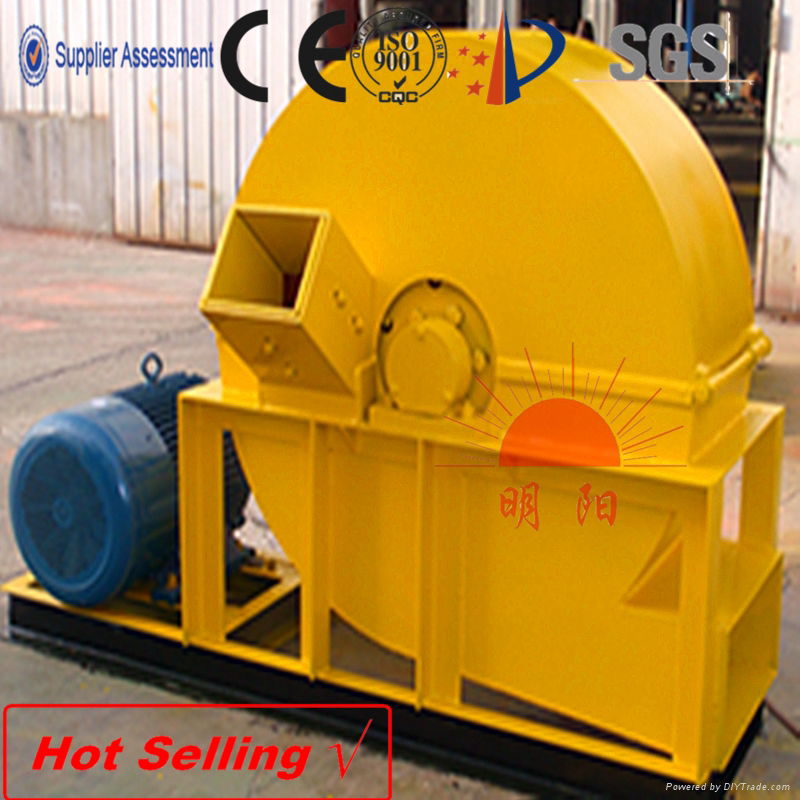 low noise high crushing rate wood log crushing machine 4