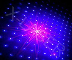 Red%Blue eight-graphics fireworks laser