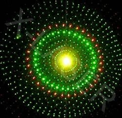 Red%Green eight-graphics fireworks laser light (Simple Pattern) 5