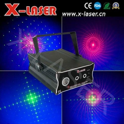 Red%Green eight-graphics Fireworks with led  laser light 
