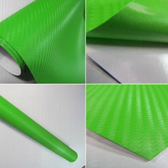 3D carbon fiber vinyl car wrap sticker accessories or decoration