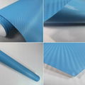 3D carbon fiber vinyl car wrap sticker accessories or decoration 4