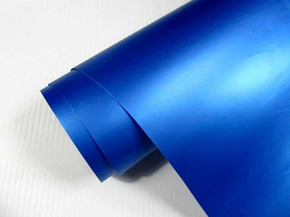 Matt Blue color Change pvc sticker for car body Air free