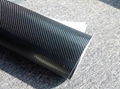 4D Black Carbon Fiber Newest car vinyl