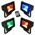 10W RGB led floodlight led flood lamp led lights led spotlight led bulbs lights 1