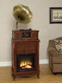 Gramophone of New Style with Real Fireplace 1