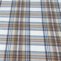 100%POLYESTER CHECK DESIGNS POLAR FLEECE