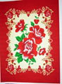 100%POLYESTER FLOWER DESIGNS POLAR FLEECE BLANKET 1