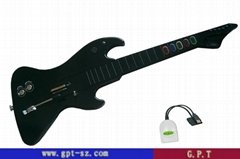 RF 2.4G wireless game guitar controller for ps2 console