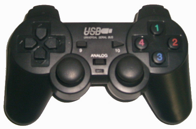 USB port pc gamepad (game controller) with dual shock(TP-U626) 2