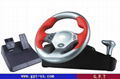 pc/ps2/PS3 steering wheel with power vibration function 1