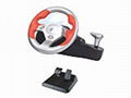 pc/ps2/PS3 steering wheel with power vibration function 2