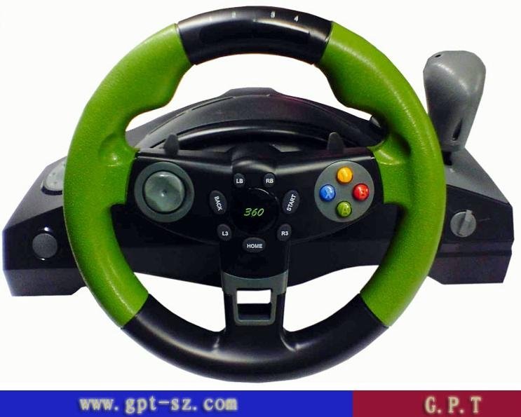 270°circumrotate steering wheel for xbox360