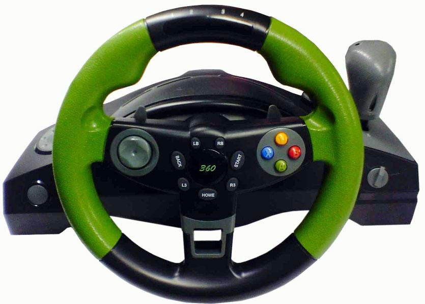 270°circumrotate steering wheel for xbox360 2