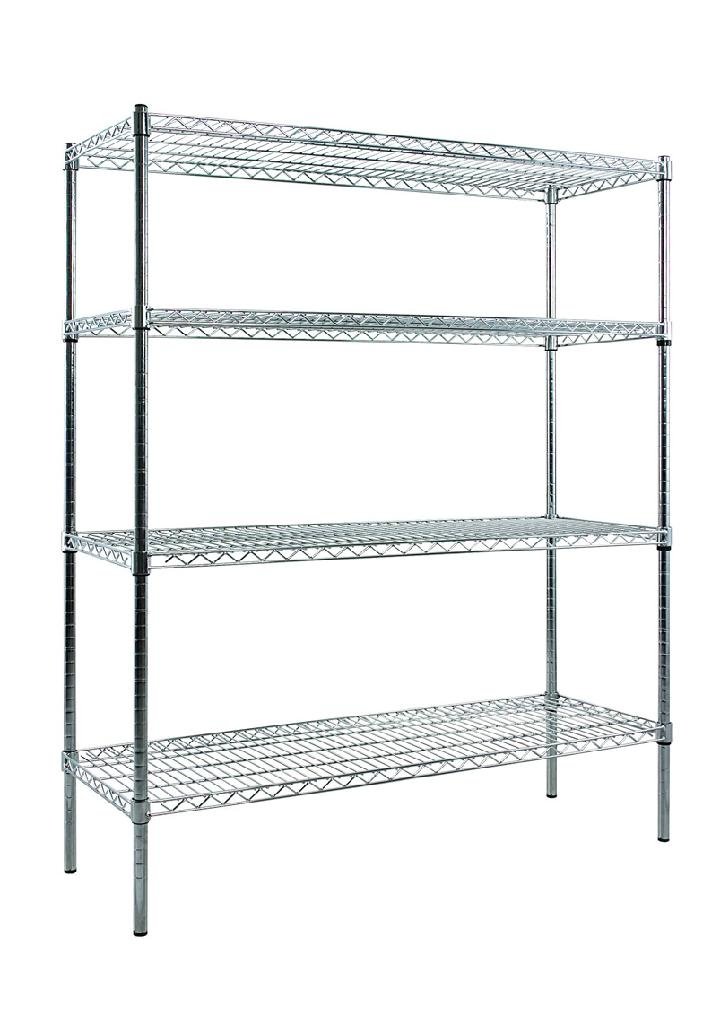 2013 new design 4 layers wire mesh shelving  3