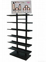 Boutique cosmetics display rack 