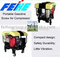 Gasoline screw air compressor 1