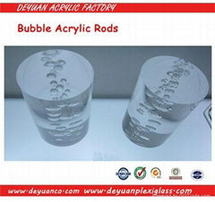 Bubble Acrylic Rods