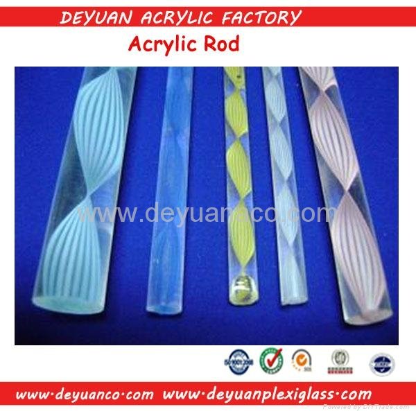 Clear color Acrylic Rods 2