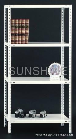 Angle steel shelving 2