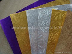 Holographic Foil/opp plastic decorative film