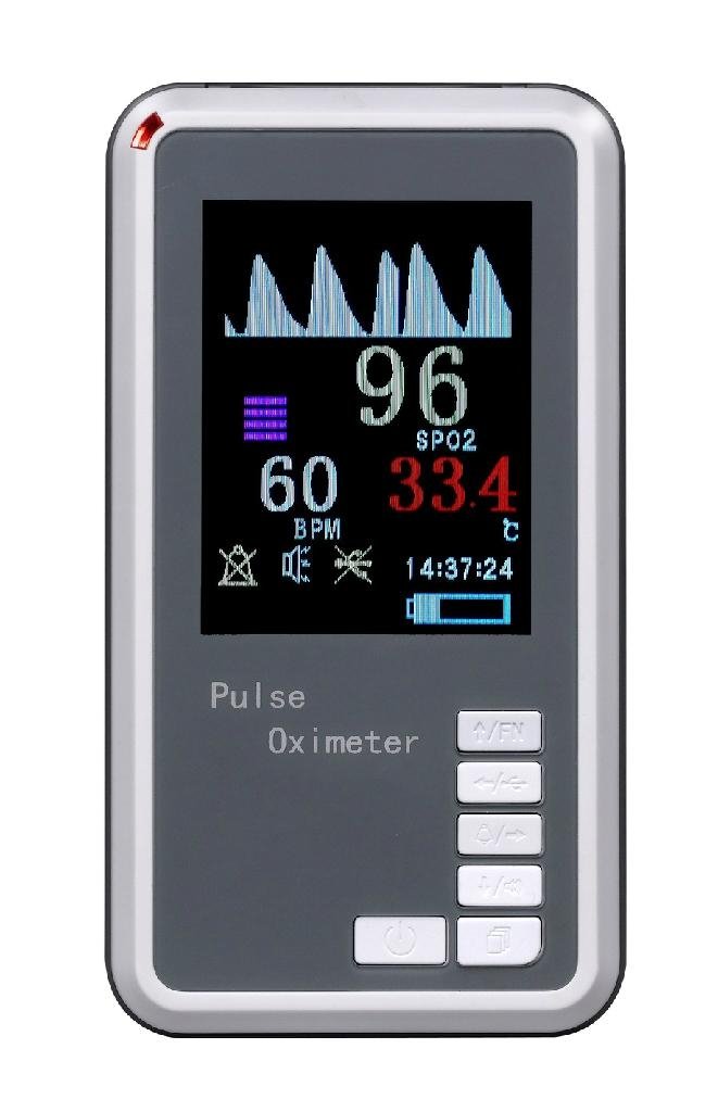 Handheld Pulse Oximeter (Bluetooth wireless for optional)