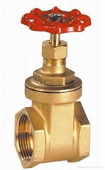 Brass gate valve 