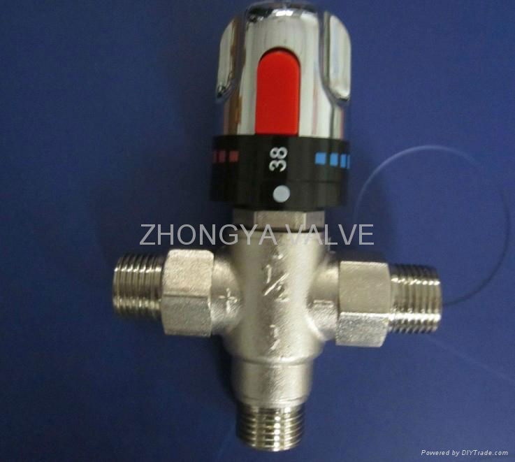 Hot Water Diverter Valve Thermostatic Mixing Valve  
