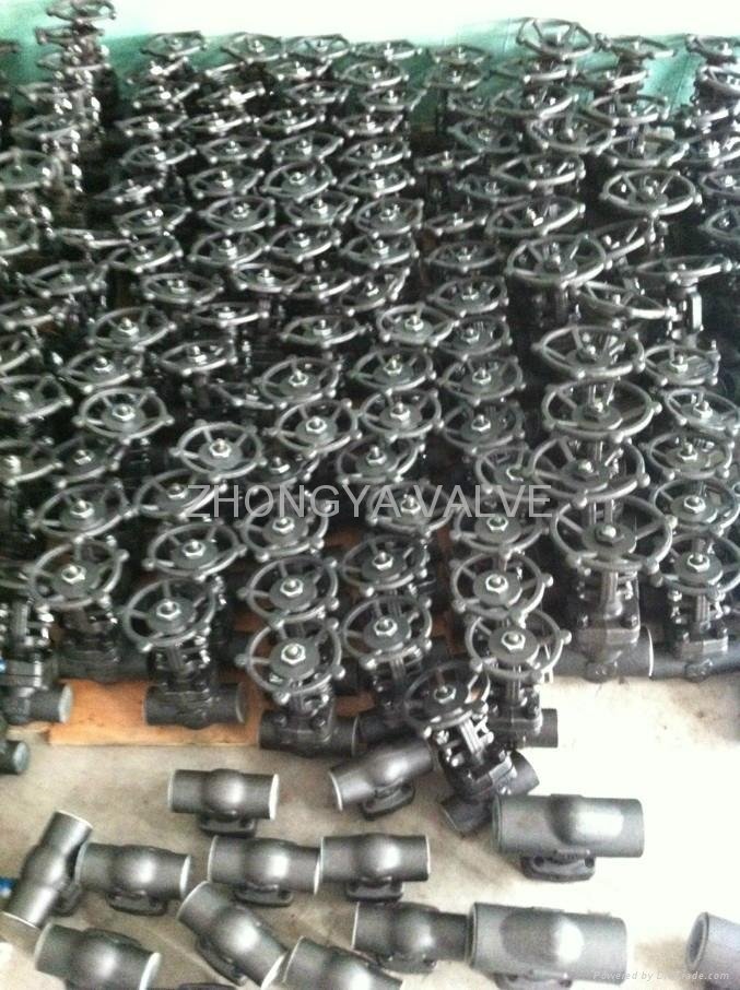 Forged Steel A105 Gate Valve 800LB 4