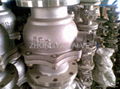 API Floating Ball Valve Two Pieces Flanged 3