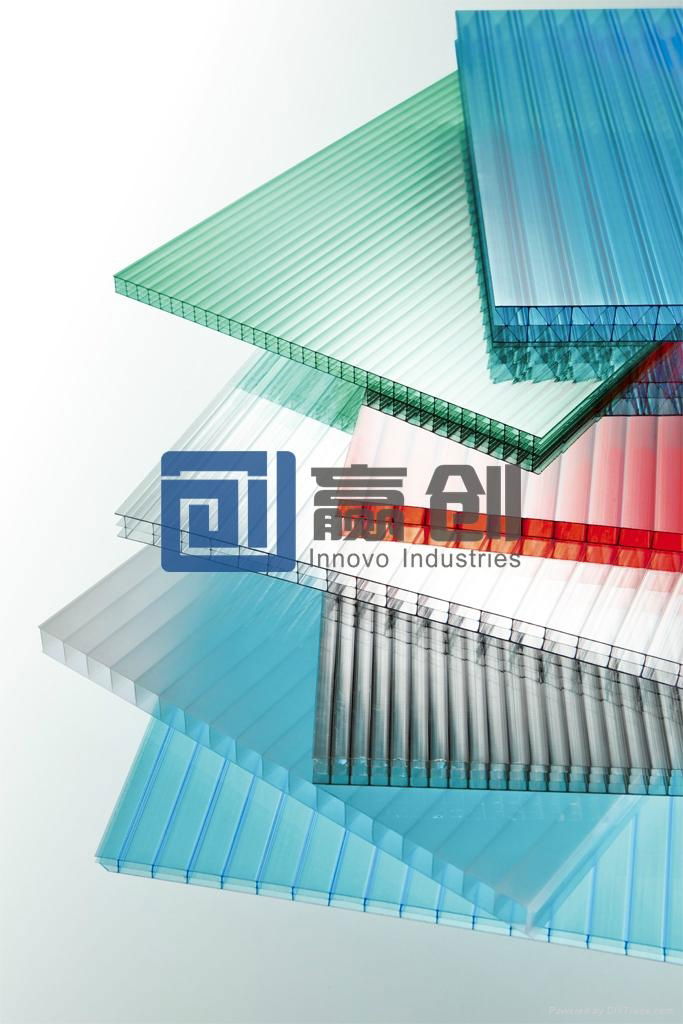 UV-Coated Polycarbonate Hollow Sheet 2