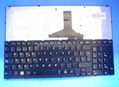 spanish teclado para laptop keyboard for Toshiba A660 A665 notebook keyboard 1