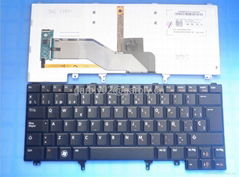espanol teclado para laptop keyboard for Dell E6420 teclado