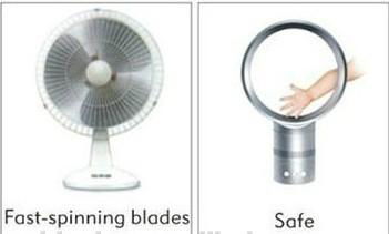 ABS Mini USB Bladeless Fan ( 2