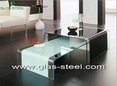 Hot Bent Glass Coffee Table CJ299