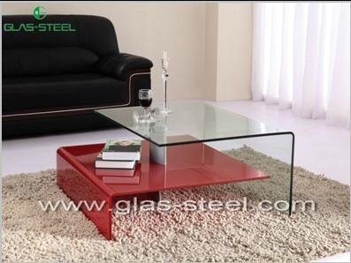 2013 New Disign Modern Betn Glass Coffee Table 