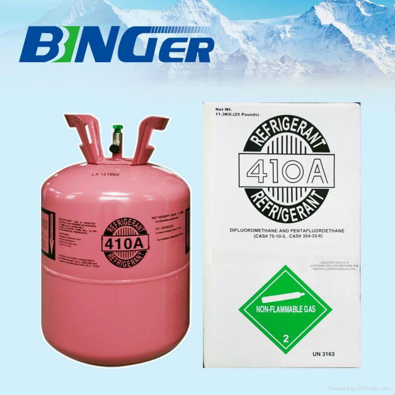 Mixed refrigerant gas R410A