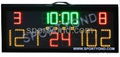 LED Digital electronic basketball score boards with wireless scoreboard