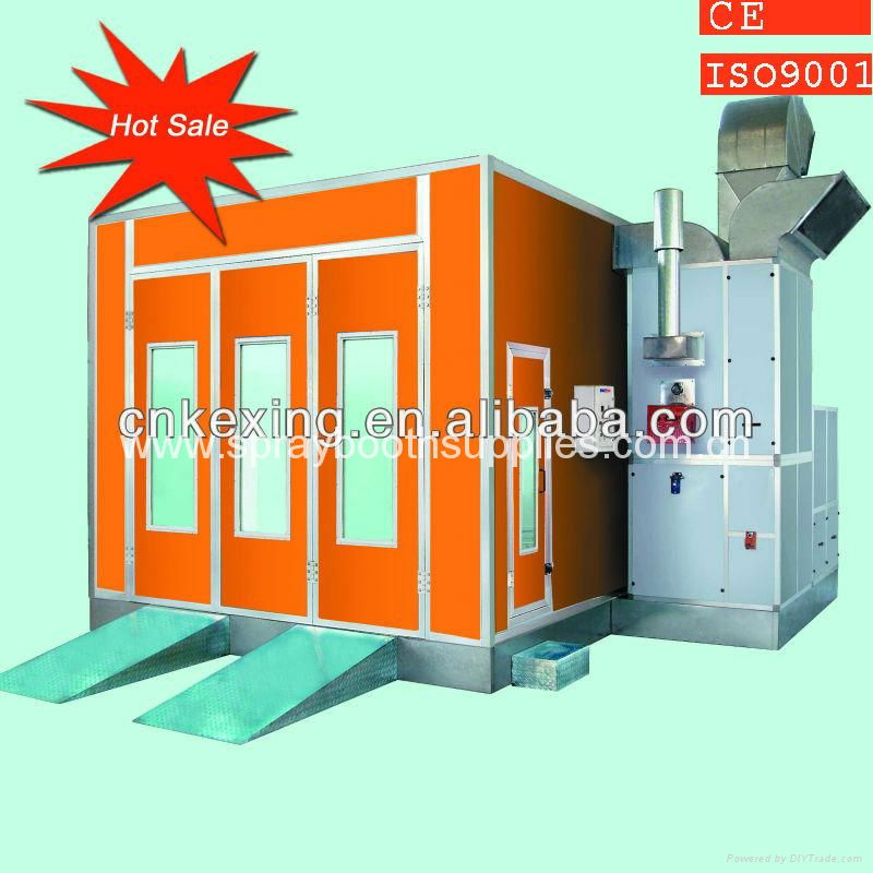 CE ISO9001 car spray booth/car paint cabin