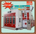 CE ISO9001 car spray booth/car paint cabin 4