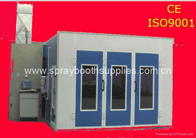 CE ISO9001 car spray booth/car paint cabin 5