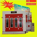 CE ISO9001 water based car spray booth