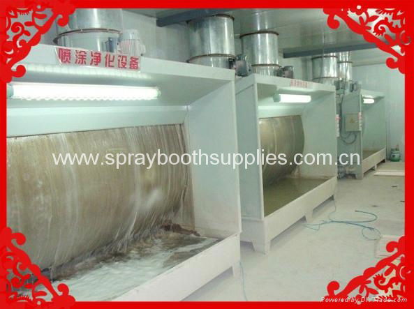 water curtain paint booth 3