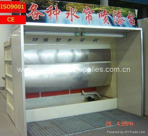 water curtain paint booth 4