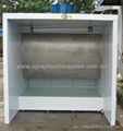 water curtain spray paint booth/water