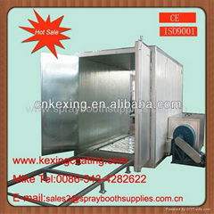 powder curing oven/powder baking cabin/paint drying cabin