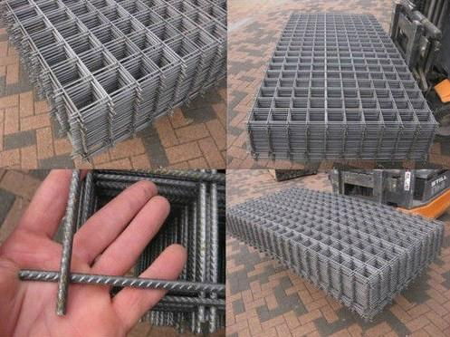 Steel bar welded mesh panels