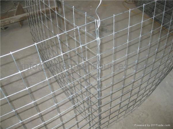 Factory supply gabion box 2x1x1m welded gabion for protection  3