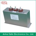 Oil Filled Metallized polypropylene film 3000UF 1250VDC capacitor 5