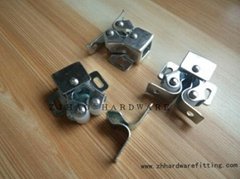Cabinet Catch with Prong Zinc Plated